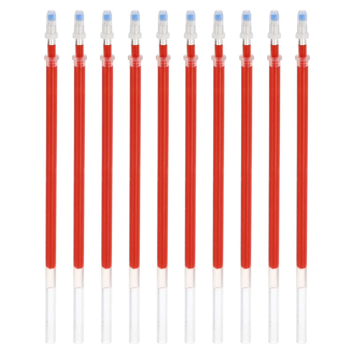 Patikil 0.5Mm Ink Pen Refills Red, 50 Pcs Gel Pen Refills Ballpoint Pen Ink Fine Point For Pens Office Supplies, Red Ink
