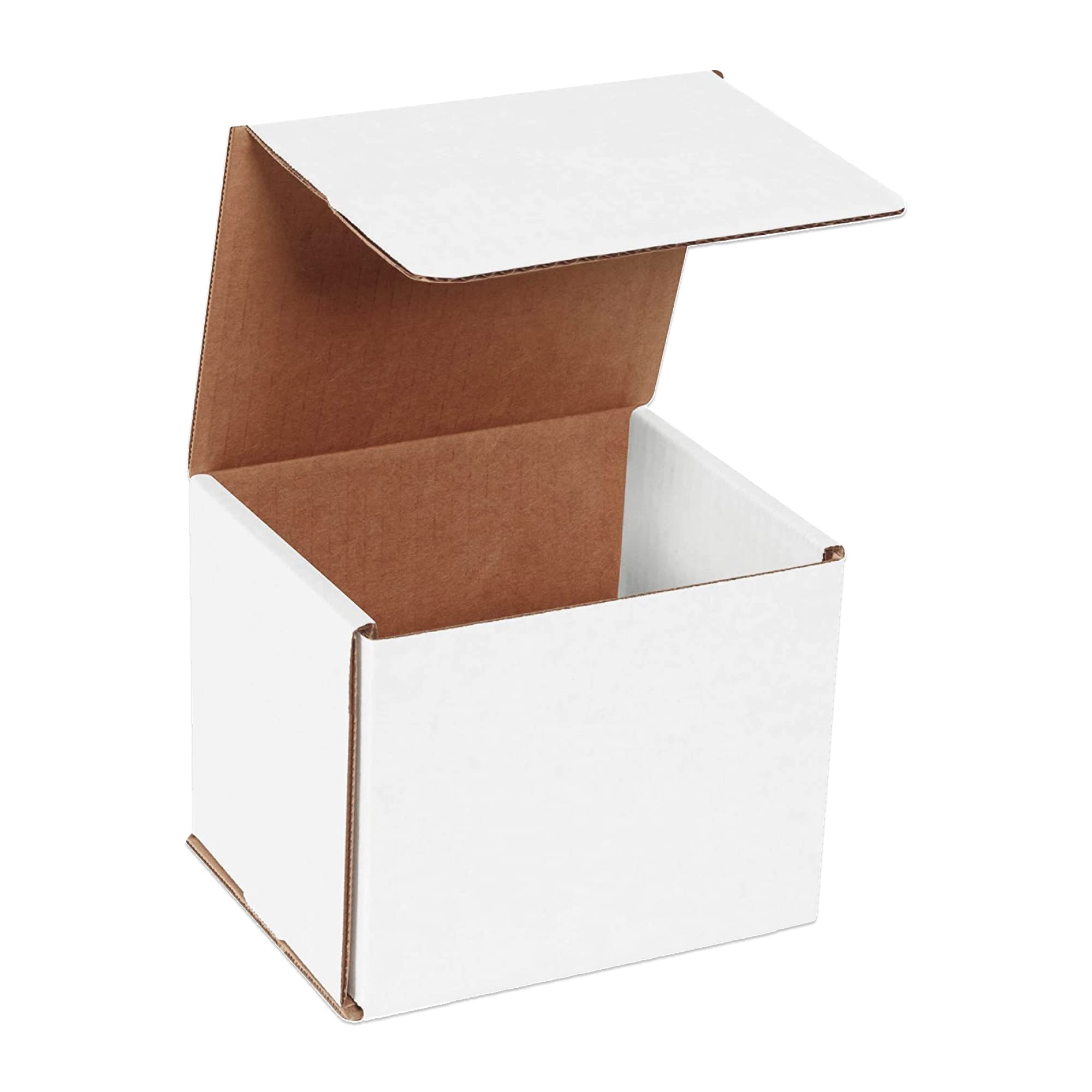 Box Usa Shipping Boxes Small 6'L X 5'W X 5'H, 50-Pack | Corrugated Cardboard Box Mailer For Packing, Moving And Storage 655