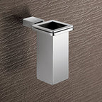Gedy 3810-01-13 Kansas Wall Mounted Stainless Steel Tooth Brush Holder, 0.79' L X 2.64' W, Chrome