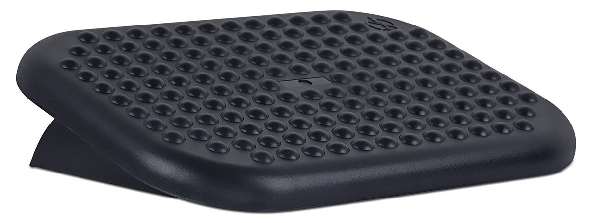 Mount-It! Ergonomic Foot Rest Under Desk | Adjustable Tilt Footrest with Textured Massage Surface | Work Footstool Under Office 