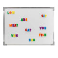 Flipside Products Aluminum Framed White Dry Erase Board, 24 x 36