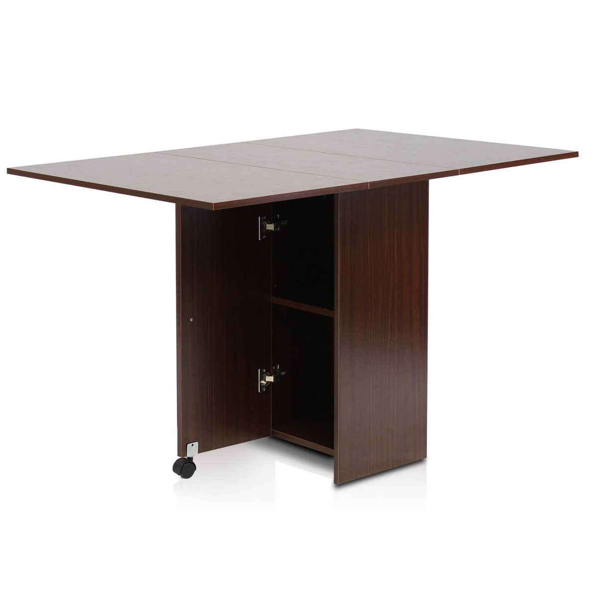 Furinno Boyate Special Simple Folding Table, Walnut