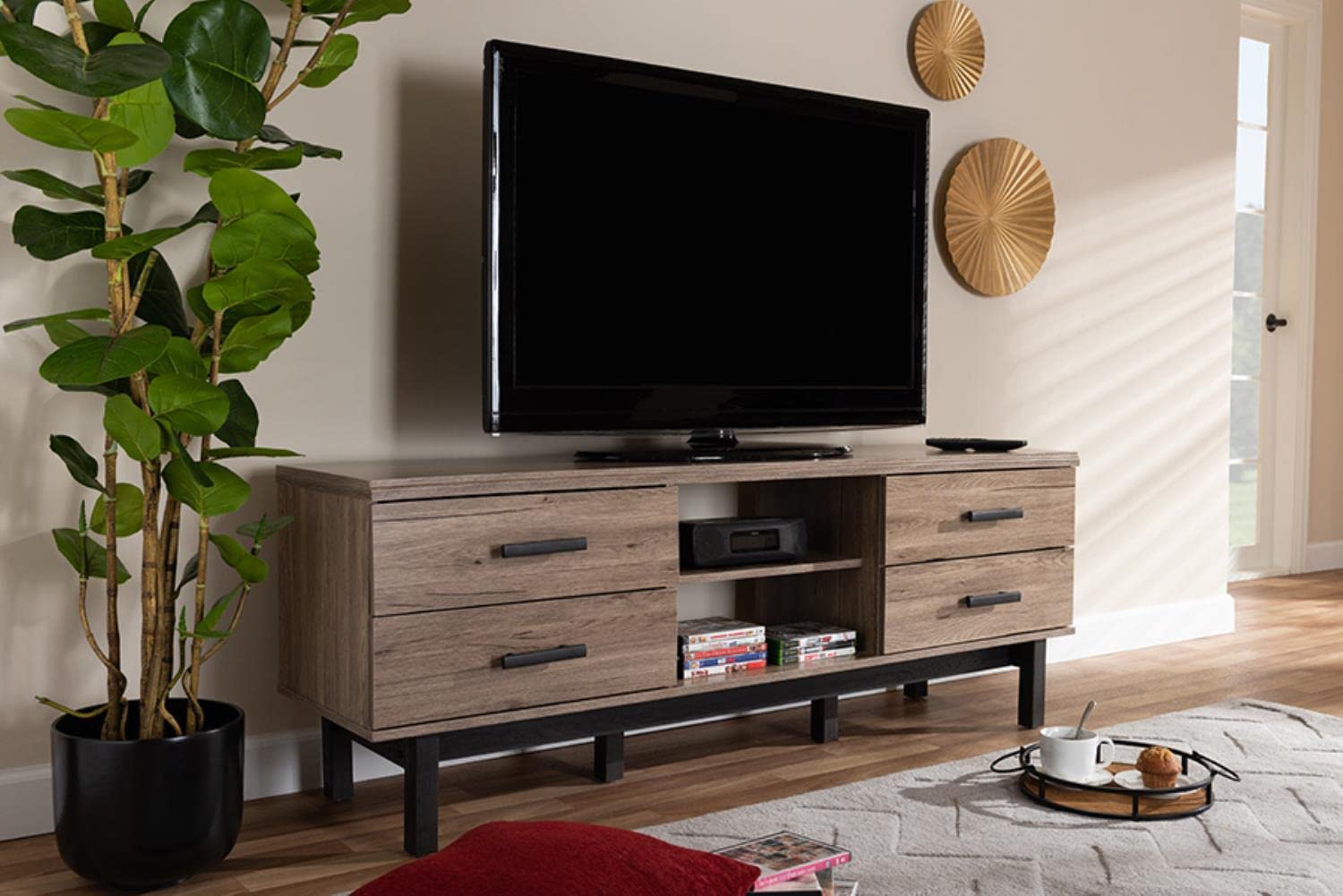 Baxton Studio Arend TV Stand - Thumbnail 5