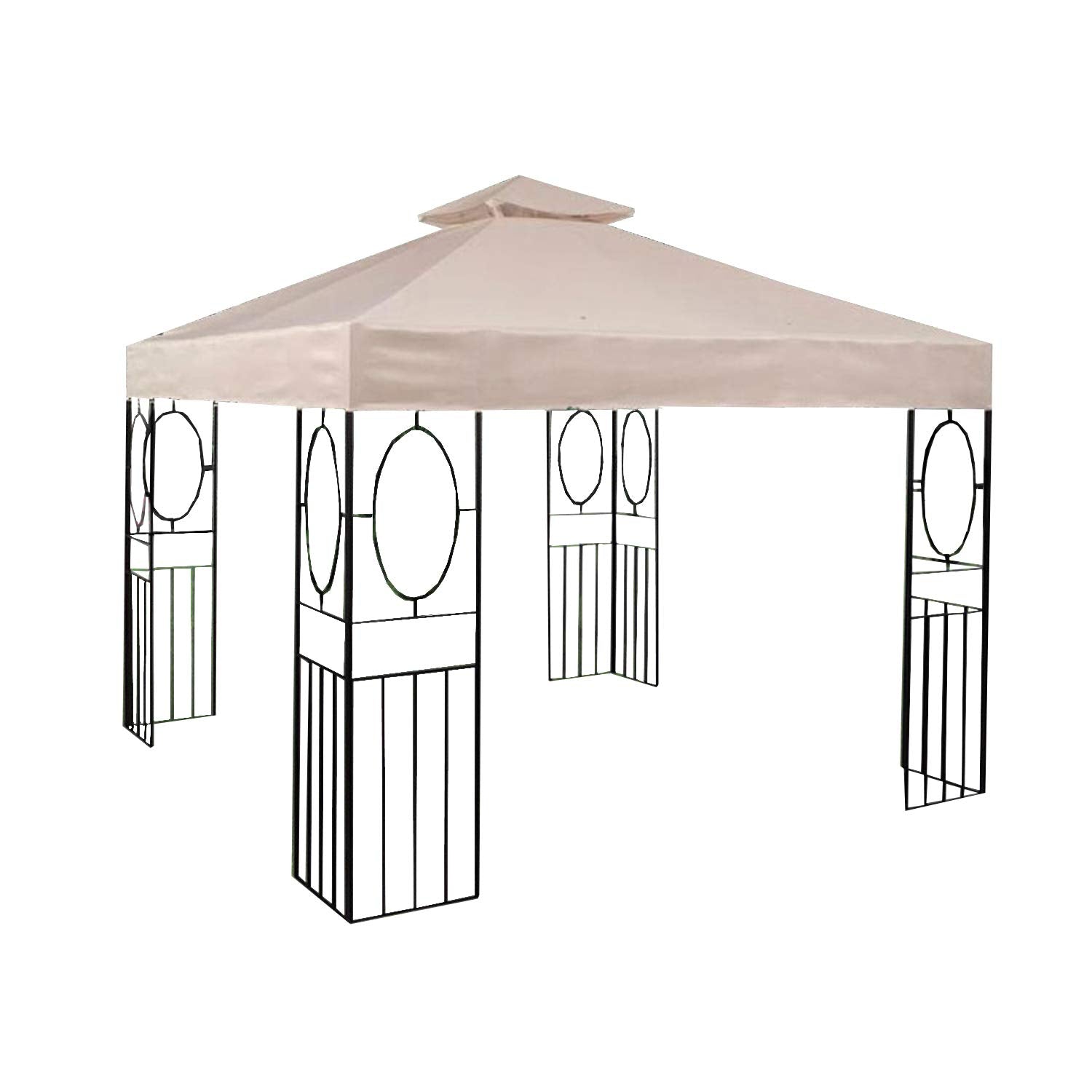 Garden Winds Replacement Canopy Top Cover For The 10' X 10' Masley Gazebo - 350