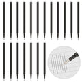 Zonon 24 Pcs Erasable Pen Refills 0.7 Mm Gel Ink Refills Medium Fine Point Erasable Pens Refill For Writing Planner And Crosswor