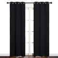NICETOWN Halloween Blackout Draperies Window Curtain Panels, Autumn/Winter Thermal Insulated Solid Grommet Blackout Curtains/Dra