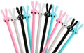 Yyaaloa 12Pcs Easter Pens Gel Ink Pens 0.5 Mm Black Ink Novelty Pens For Child, Women Coworkers Kids Office School Home Wedding