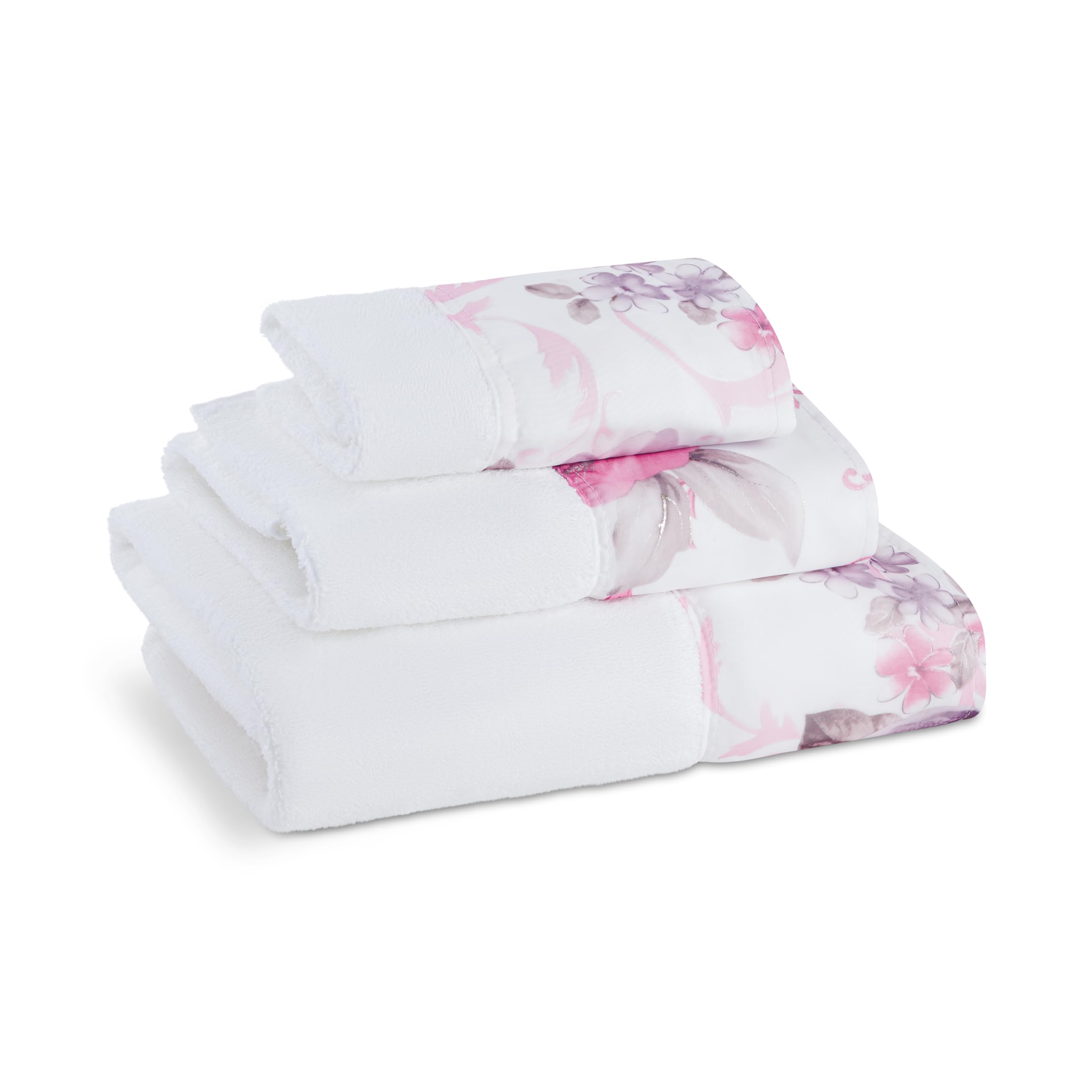 Zahari Home Michelle Bathroom Towel Set 3 Piece Towel Bath Towel, Hand Towel and Wash Towel Modern Decor Beautiful Unique Design