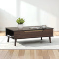 Royaloak Miami American Lift Top Coffee Table | Solid Wood With Veneer Top | Lift Top Coffee Table | Ample Storage | Multiple Ut