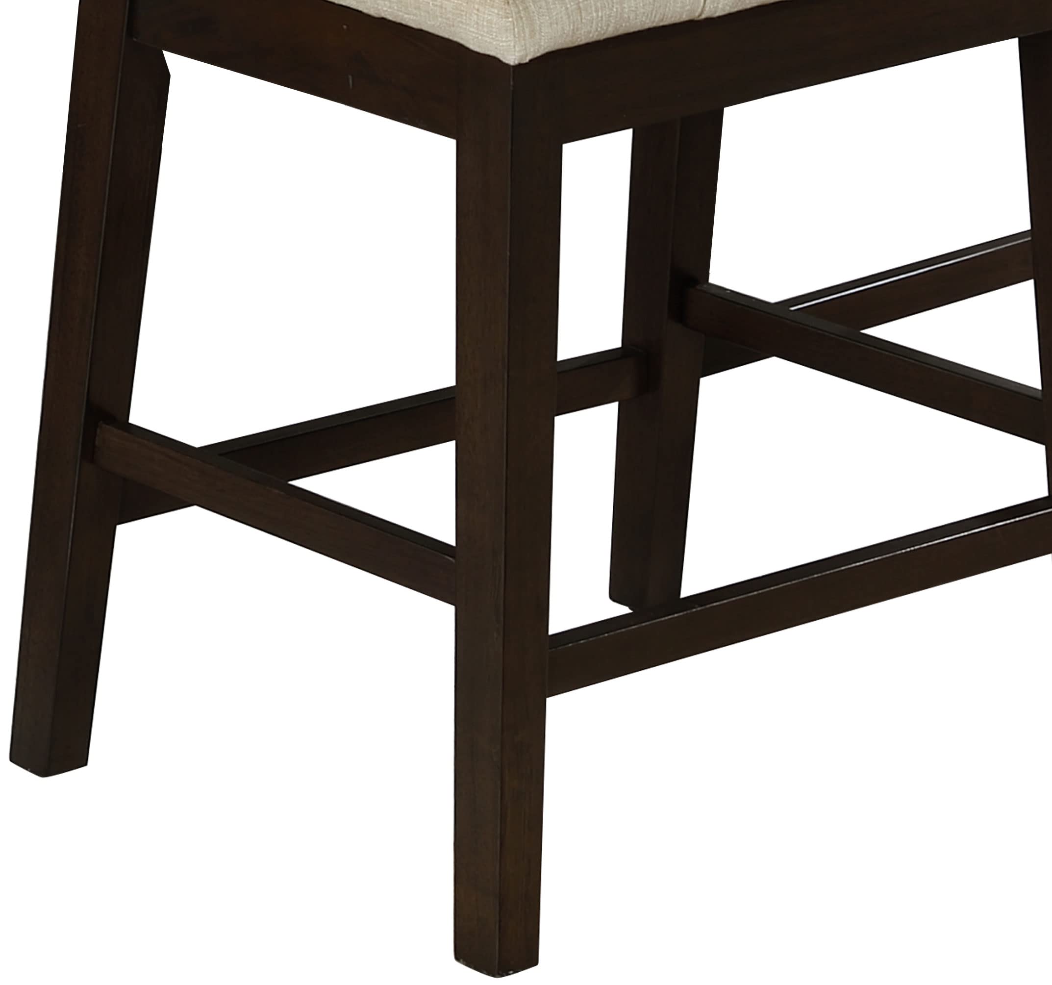 Furniture Dining Bench, Beige