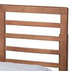 Baxton Studio Piera Modern and Contemporary Transitional Ash Walnut Brown Finished Wood Queen Size 3-Drawer Platform Storage Bed