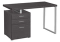 Casafoyer Industrial Grey Modern Home Office Desk With Storage Drawers ( Pack Of 2 )
