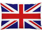 EKOBLA Throw Pillow Cover The Union Jack British Flag United Kingdom Flag Patriotic Style Decor Lumbar Pillow Case Cushion for S