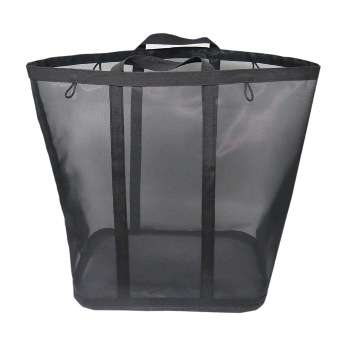 NIVAA Mesh Beach Bag Laundry Basket Folding Laundry Hamper for Vacation Essentials small