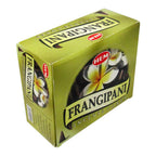 Trumiri Incense Cone Holder Bundle With Hem Firangipani Incense Cones - Pack Of 12 (Approx 120 Cones)