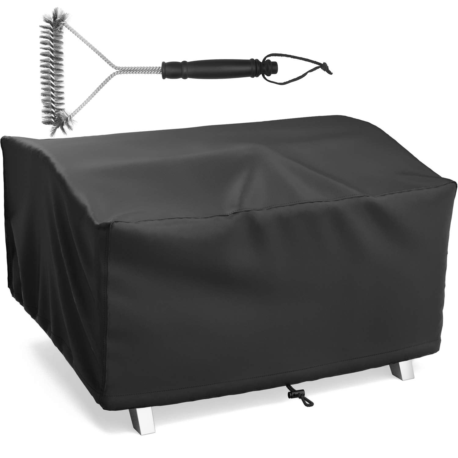 Nupick 24 Inch Table Top Grill Cover For Cuisinart Cgg-306, Royal Gourmet 24' Griddle, Nexgrill 820-0033, Pit Boss 75275 & Pb10