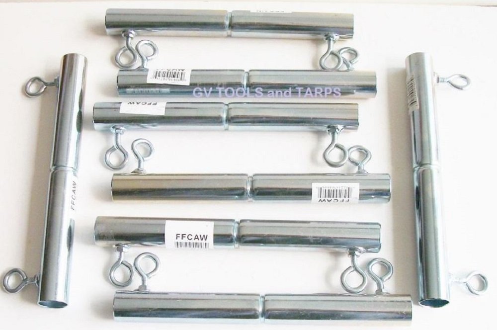 8Pc 2 Way Joiner/Pipe Connector 1' Canopy Fitting (Fcb) - Fits 1' Emt Pipe That Has An Outer Diameter Of 1 3/16'