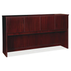 Lorell Prominence 2.0 Mahogany Laminate Hutch
