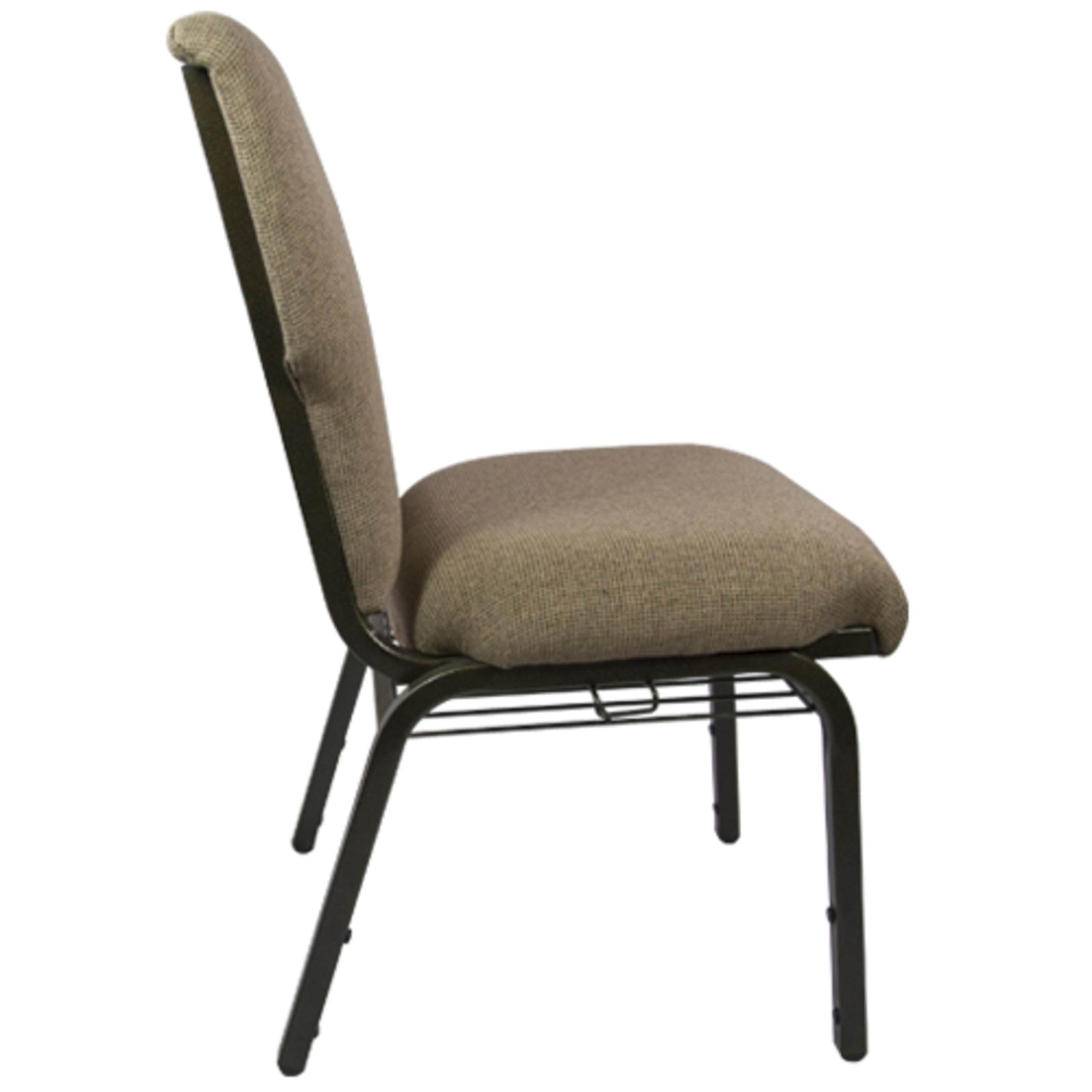Flash Furniture Advantage Mixed Tan Discount Church Chair - 21 In. Wide