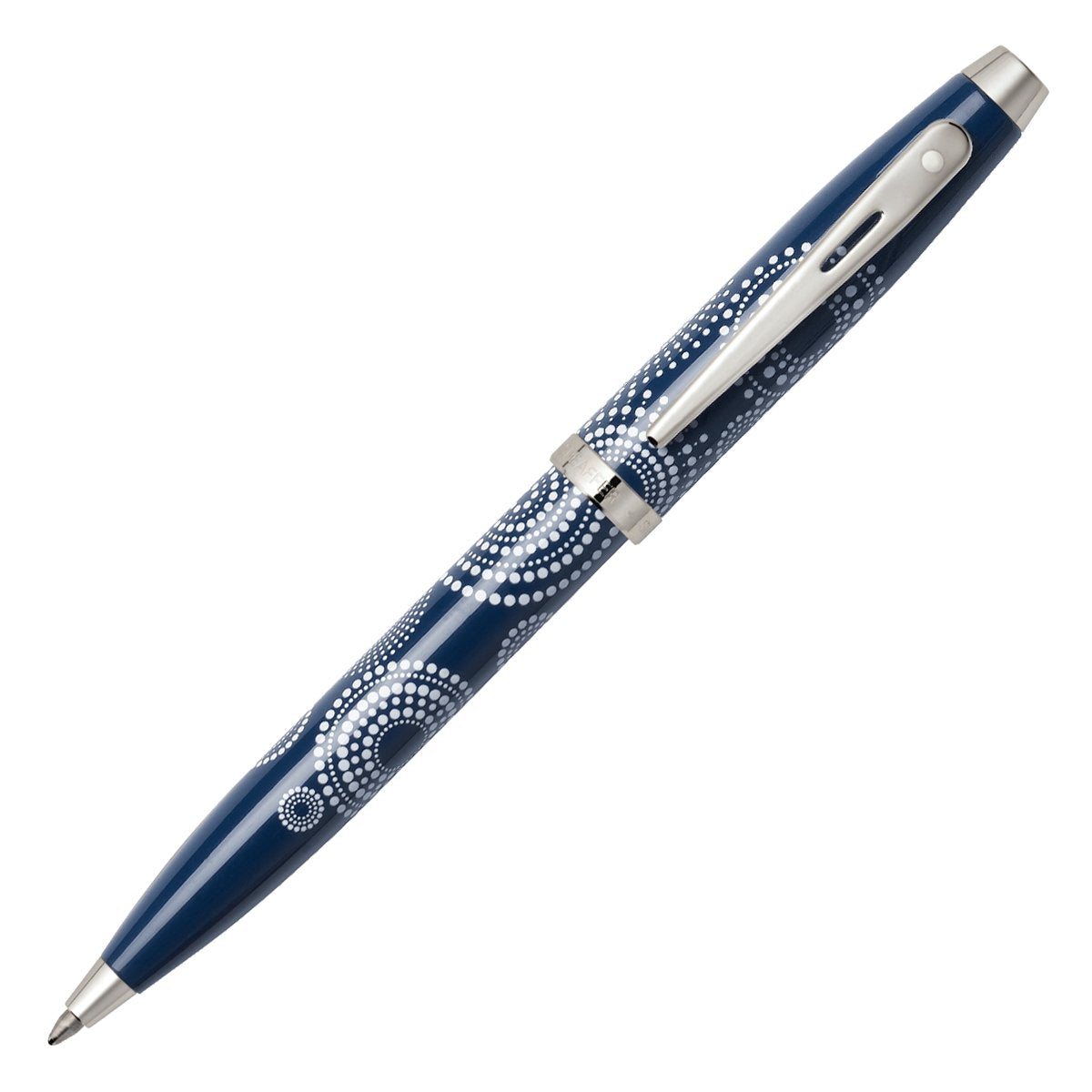 Sheaffer Gloss Blue Pattern Ballpoint Pen (9270-2)