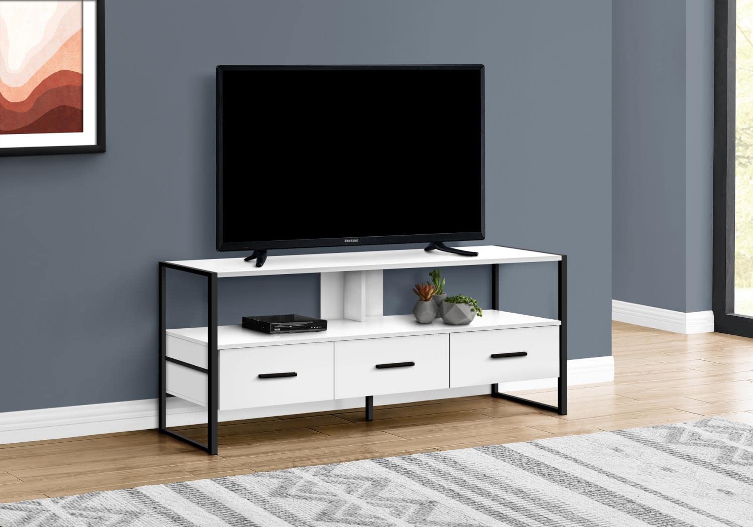 Monarch Specialties I 2615 TV Stand - Thumbnail 3