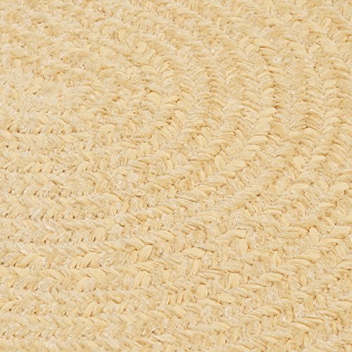 Colonial Mills Barefoot Chenilled Bath Rug, 27 X 46, Yellow