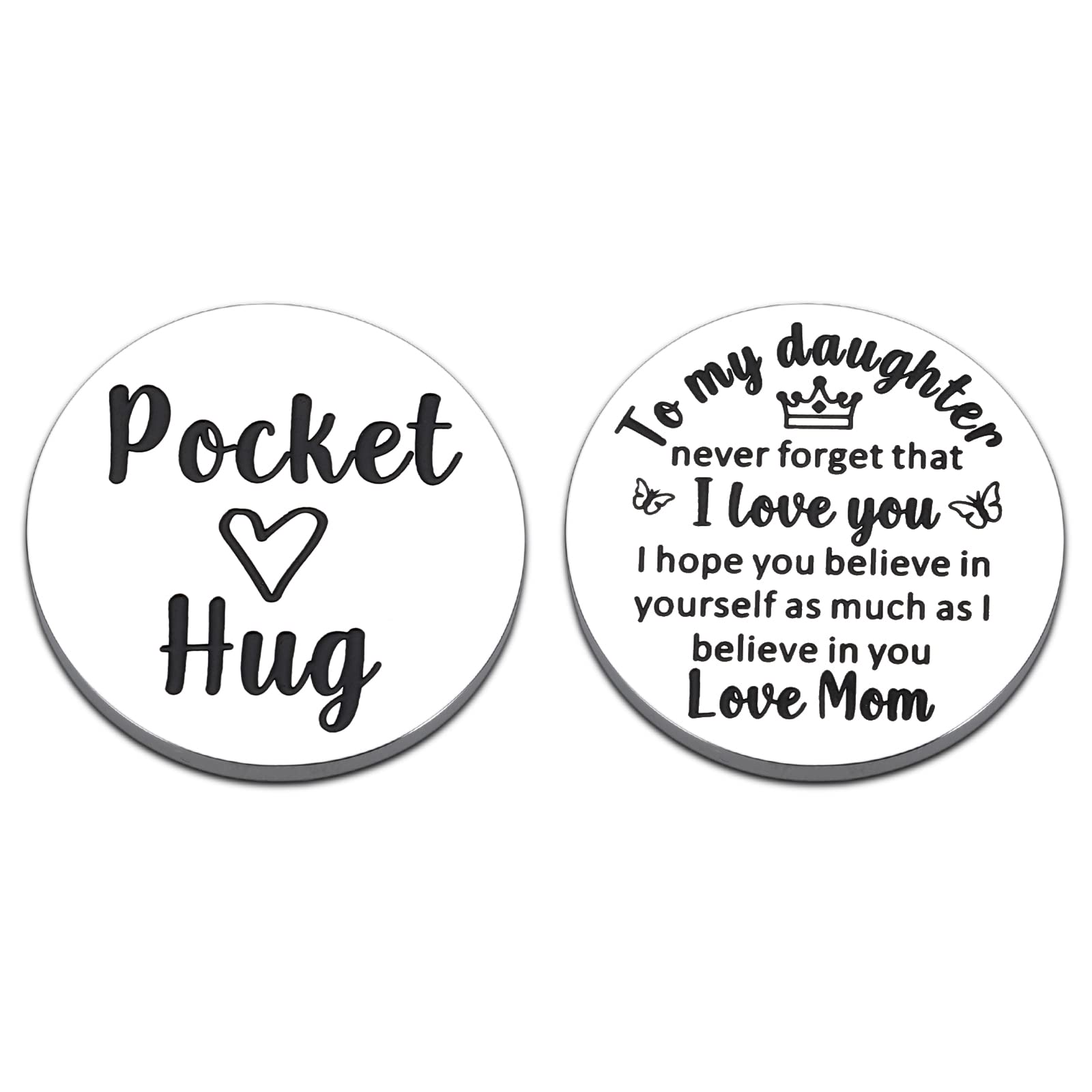 Valentines Day Gifts For Daughter Inspirational Pocket Hug Token Gifts Daughter Graduation Gifts, Teen Girls Stocking Stuffers B