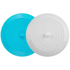 tifanso (2 Pack) Silicone Tub Stopper Recyclable Bathtub Drain Stopper Upgraded Drain Plug Cover for Bathrooms and Laundries Kit