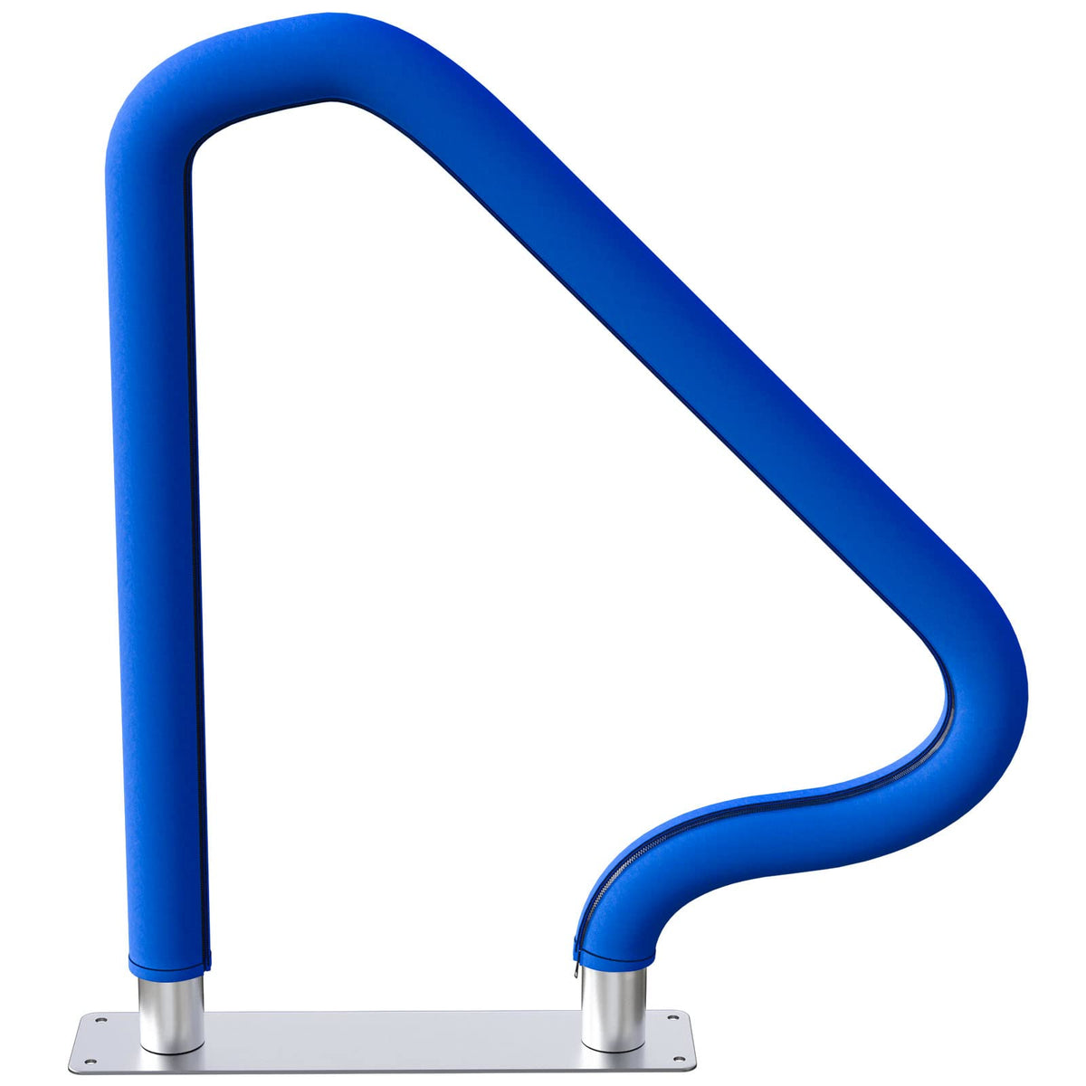 Frantie Swimming Pool Handrail Cover, 6 Feet Zipper Slip Resistant Rail Grip For Swimming Pool Hand Railing Cover