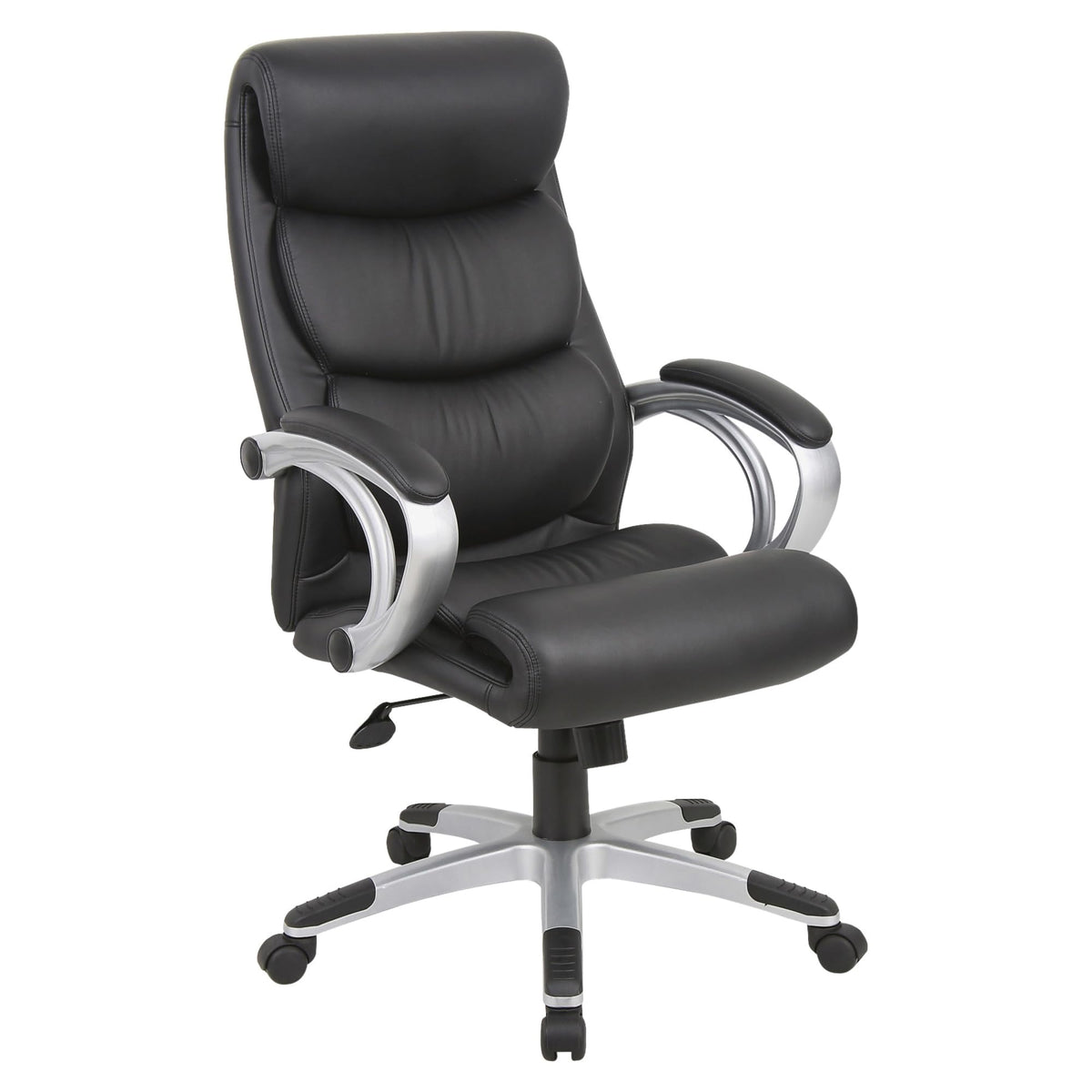 Lorell High-Back Executive Chair, 27-Inch by 30-Inch by 46-1/2-Inch, Black