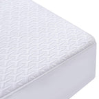 Meritlife Premium Twin Size Mattress Protector Waterproof Cooling Bed Mattress Cover Breathable College Dorm Single Mattress Pad