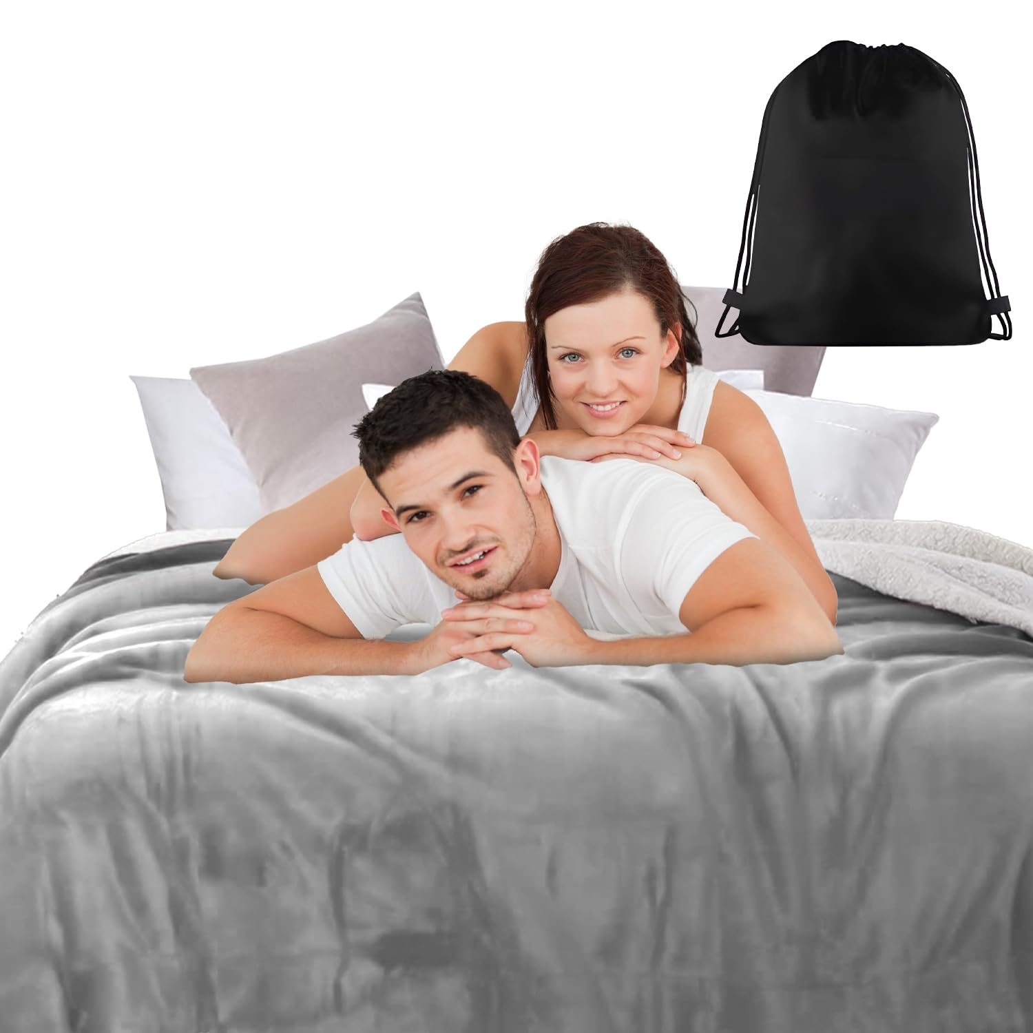 Waterproof Blanket For Bed Intimacy, 3 Layer Lightweight And Stain Proof Love Blanket Waterproof For Adults, Couples, & Dogs, Co