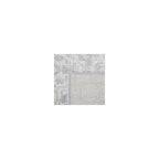 Safavieh Brentwood Collection Area Rug - 9' X 12', Light Grey & Ivory, Medallion Distressed Design, Non-Shedding & Easy Care, Id