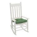 Arden Selections Rocking Chair Cushion, 2 Pack, 21 X 21, Rain-Proof, Fade Resistant, Cushion For Rocking And Outdoor Chairs 18 X