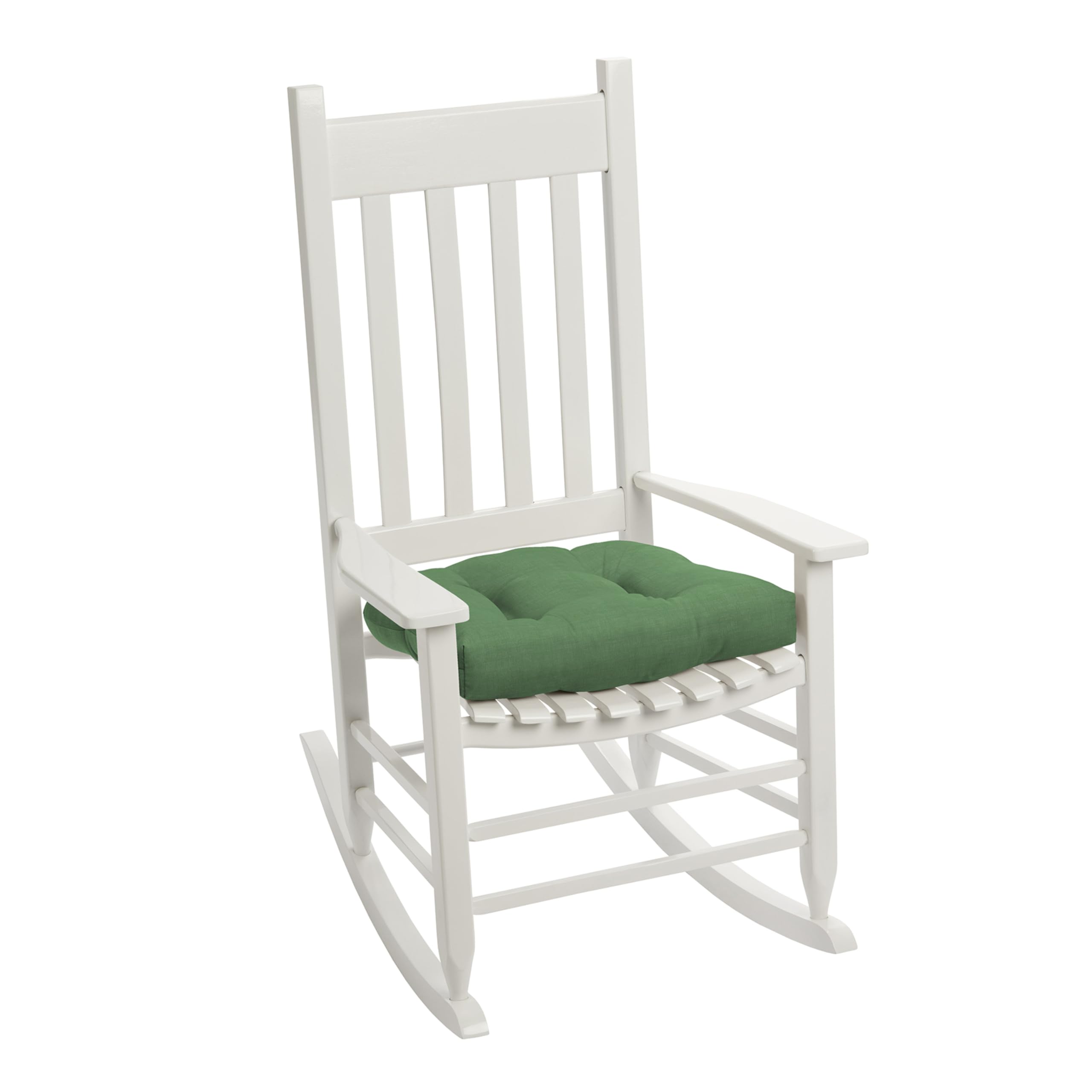 Arden Selections Rocking Chair Cushion, 2 Pack, 21 X 21, Rain-Proof, Fade Resistant, Cushion For Rocking And Outdoor Chairs 18 X
