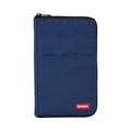 Lihit Lab Slim Pen/Pencil Pouch, Wide, 0.7    5.5    8.5 Inches, Indigo (A7653-11)