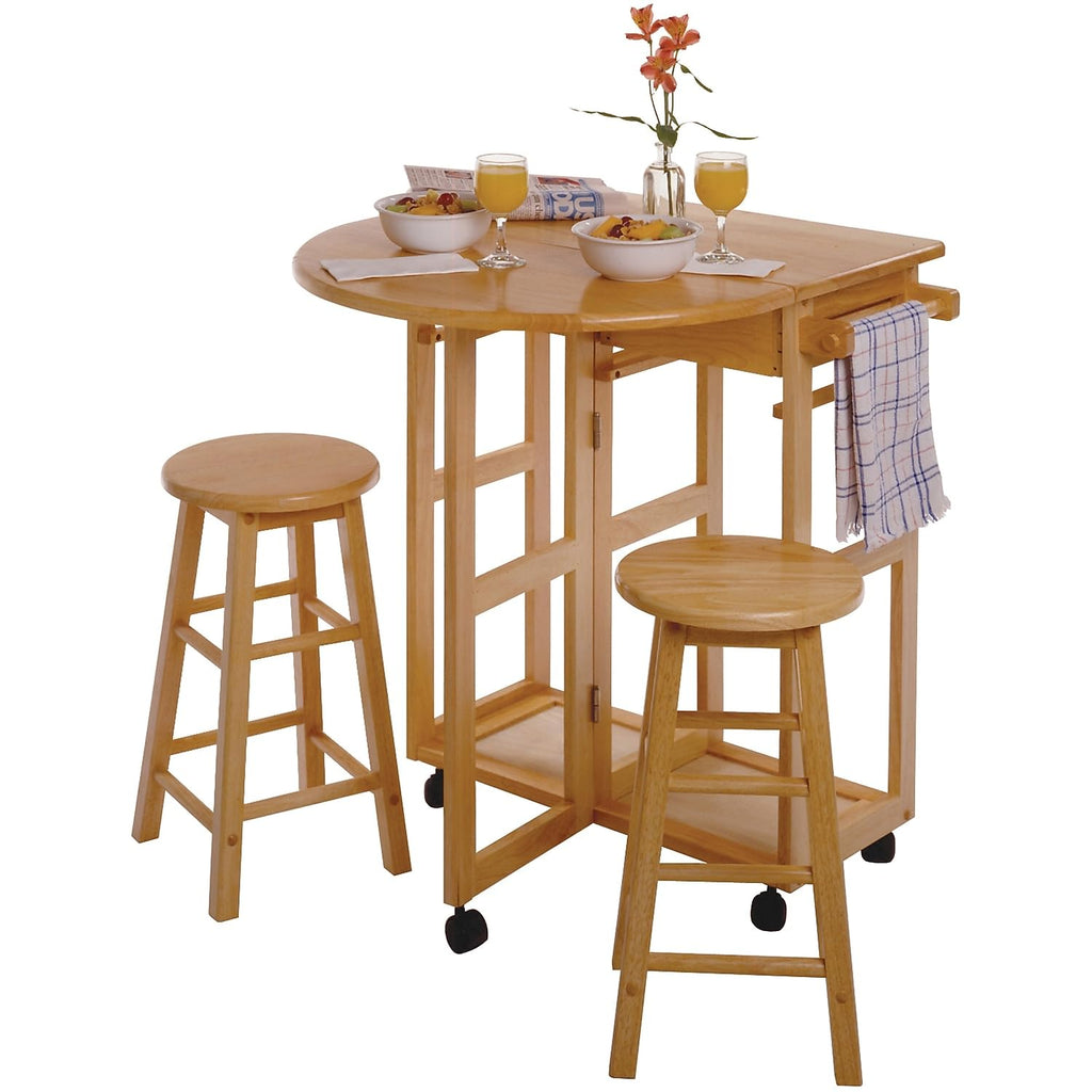 Winsome Trading, Inc. 89332 Burnett Kitchen, Round, Natural