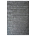 Rizzy Home | Tc8578 | Technique Collection | Wool Area Rug | 5' X 8' | Dark Gray Solid