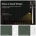 Easy-Going Blackout Curtains For Bedroom, Solid Thermal Insulated Grommet And Noise Reduction Window Drapes, Room Darkening Curtains For Living Room, 2 Panels(42X63 In, Greyish Green)