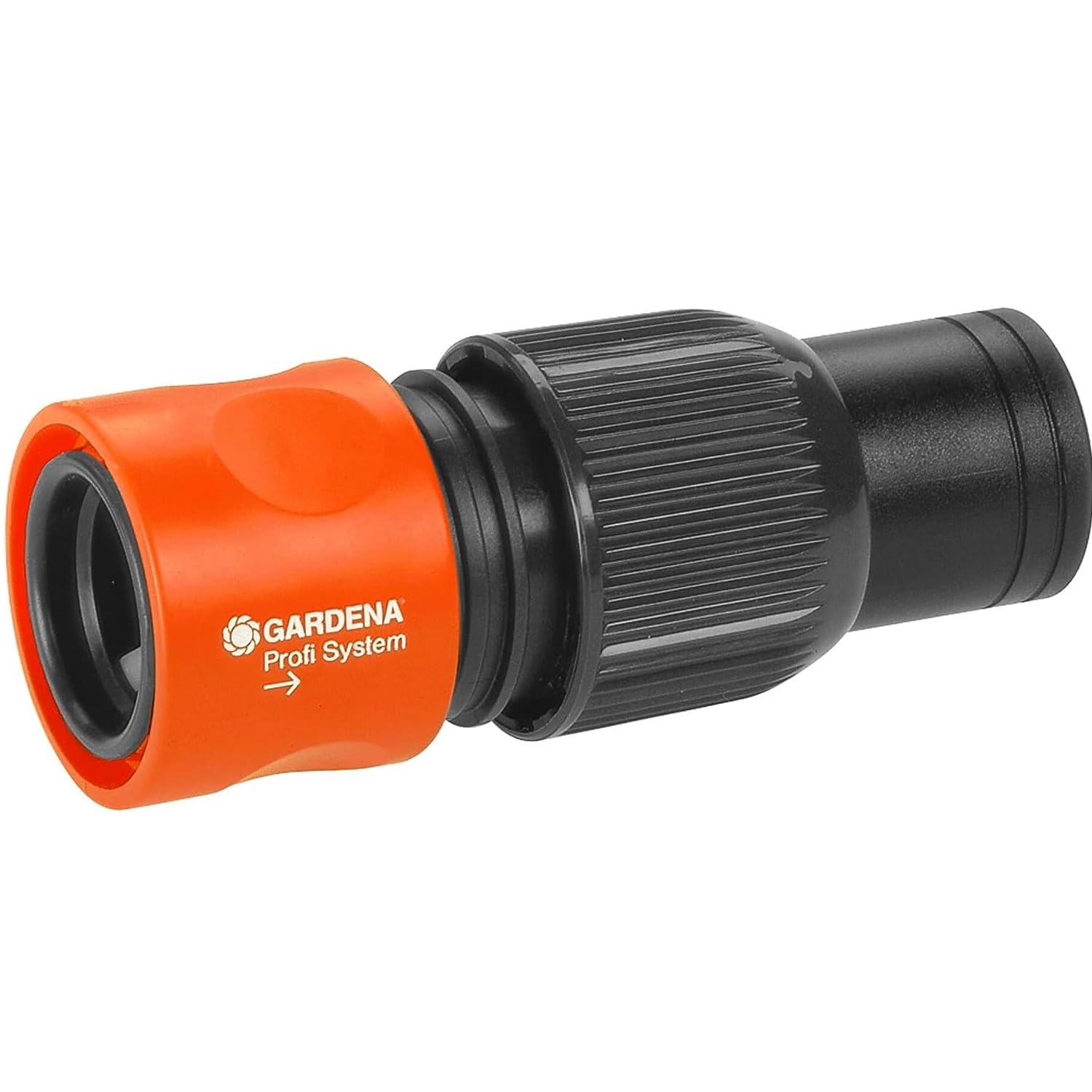 Gardena 02817-20 Hose Connector Profi-System-Maxi-Flow, 30X20X20 Cm, Black/Orange
