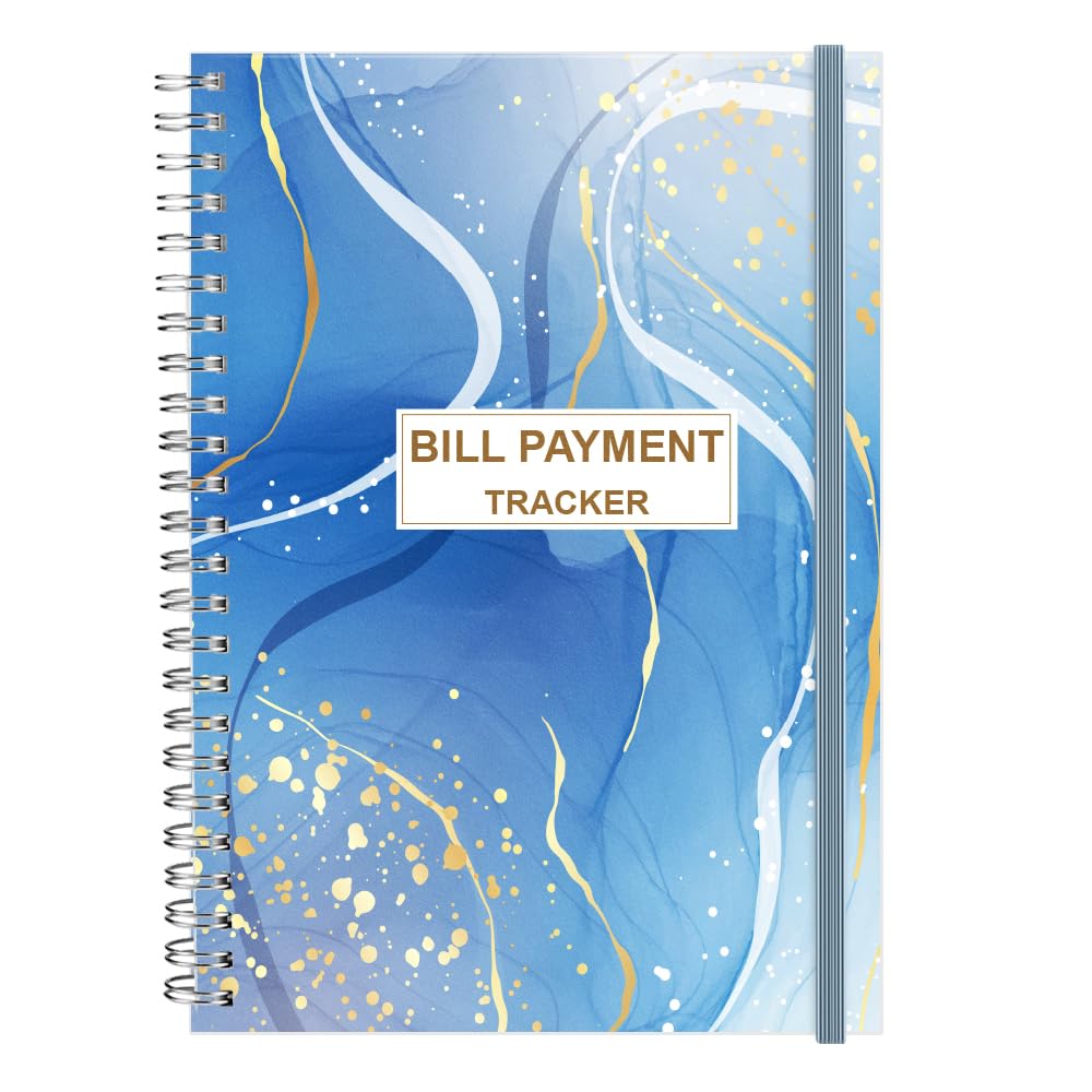 Bill Payment Tracker - Bill Tracker Notebook, Monthly Bill Organizer & Planner For Personal Budgeting Financial, Bill Payments C