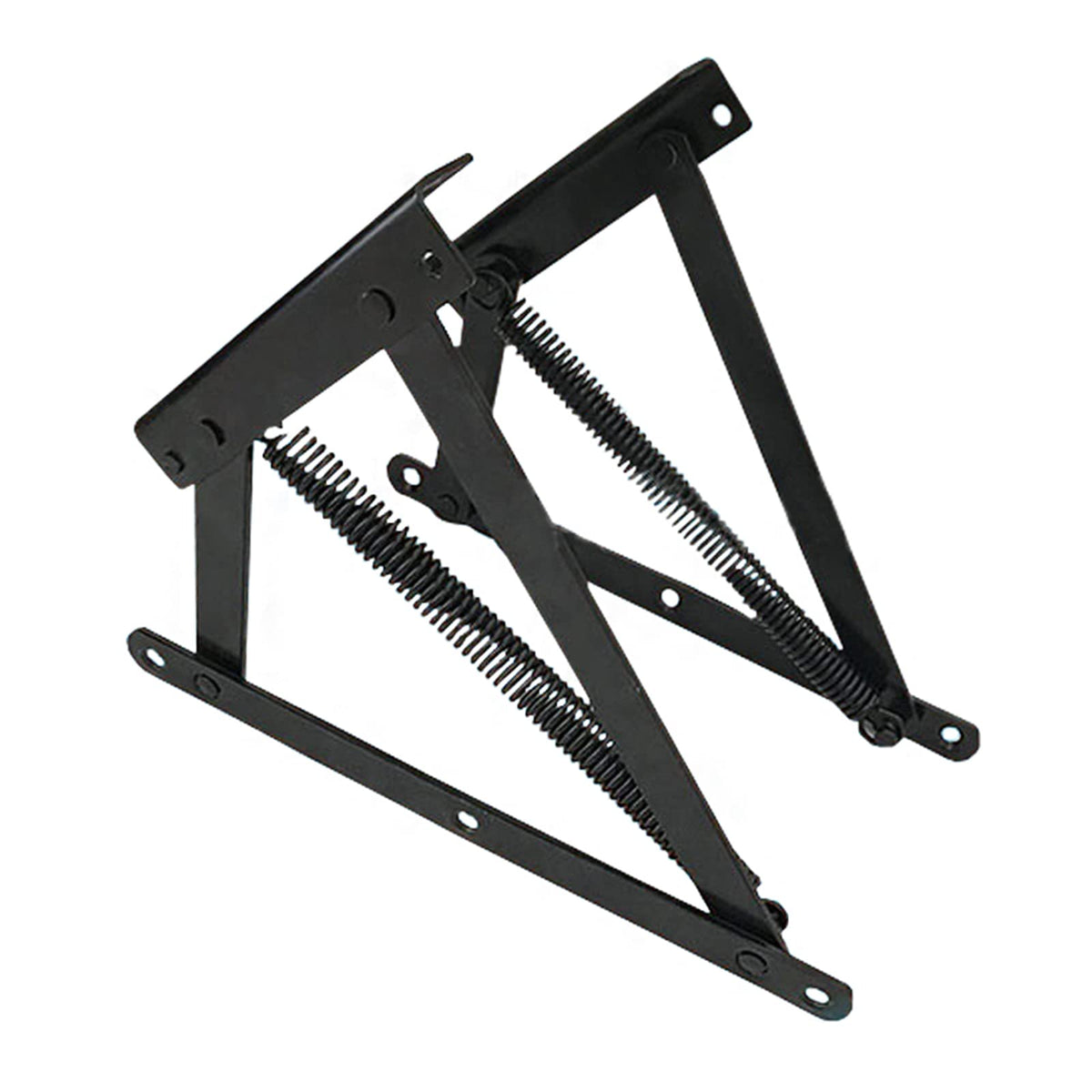Kafenda 1 Pair Of Bed Box Hinges, Lid Hinge Sofa Bed Storage Lift Hinge Spring Mechanism For Storage Benches And Beds With Bed B