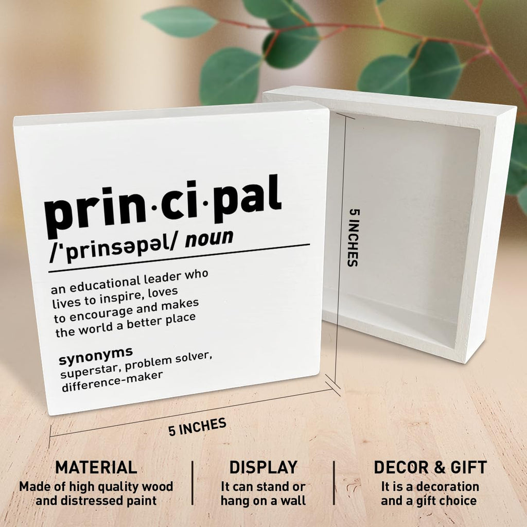 Principal Gifts For Women Men, Principal Birthday Christmas Teacher'S Day Gifts, Back To School Principal Gifts, Principal Thank
