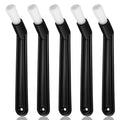 5 PCS Espresso Machine Brush, 6 Length Nylon Head Espresso Brush Coffee Cleaning Brushes Black Coffee Grinder Brushes for Clean