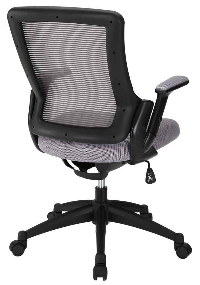 Modway Aspire Fabric Office Chair In Gray
