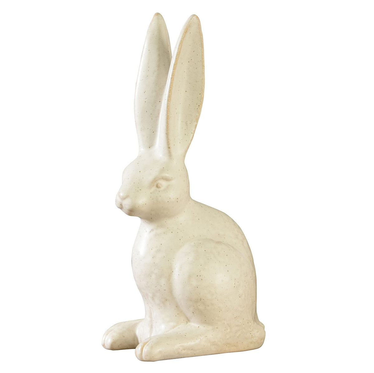 HomeRoots Jumbo Ceramic Rabbit Sculpture