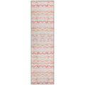 Seabreeze Sz16 Orange Coastal Rug Runner 2' 3" X 7 ' 6"