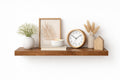 Flexhome Wooden Floating Wall Shelves 22 inch, Wall Mounted Storage Shelf for Bedroom, Living Room, Bathroom, Kitchen  Home Dec