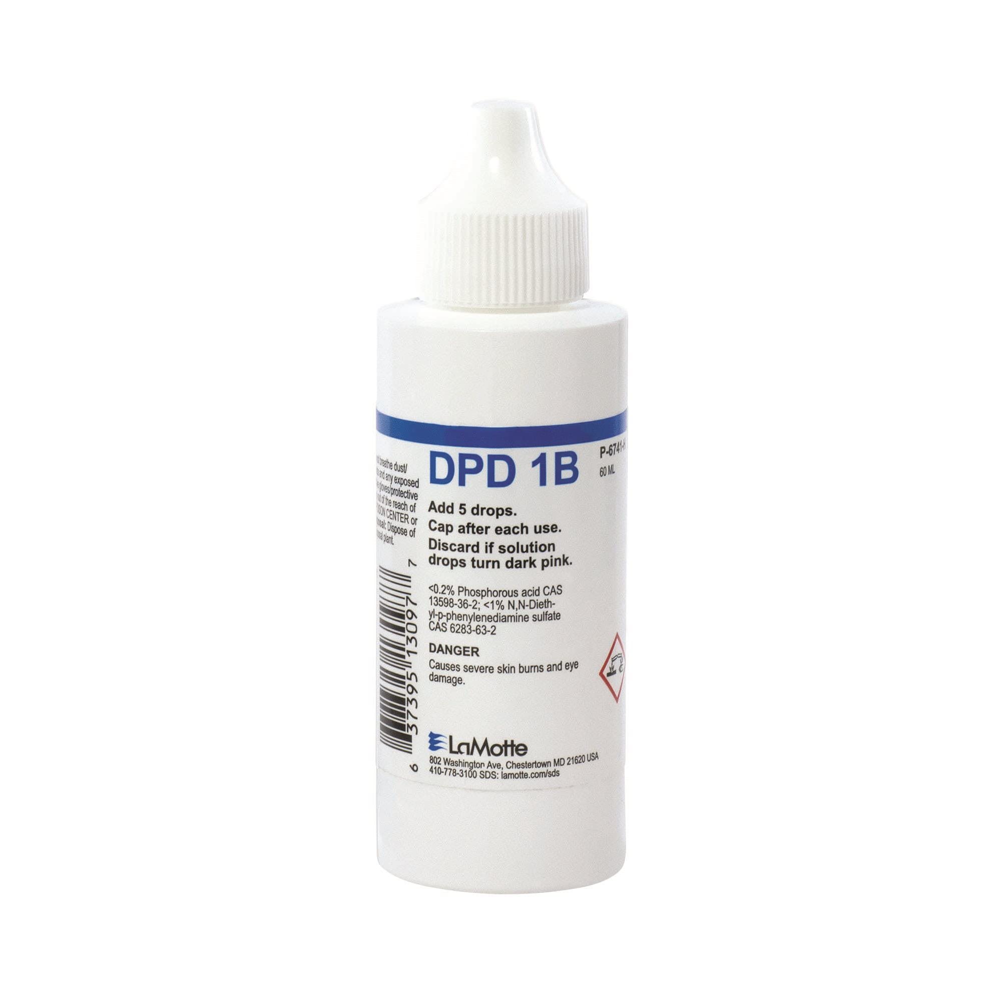 Lamotte P-6741-H Liquid Reagent, Dpd #1B, 2 Oz.