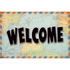 Travel The Map Welcome Postcards, 30 Per Pack, 6 Packs